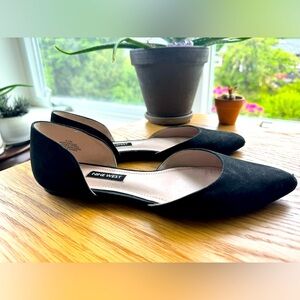 Nine West black flats